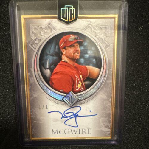 Mark McGwire [Blue] #TCA-MMC