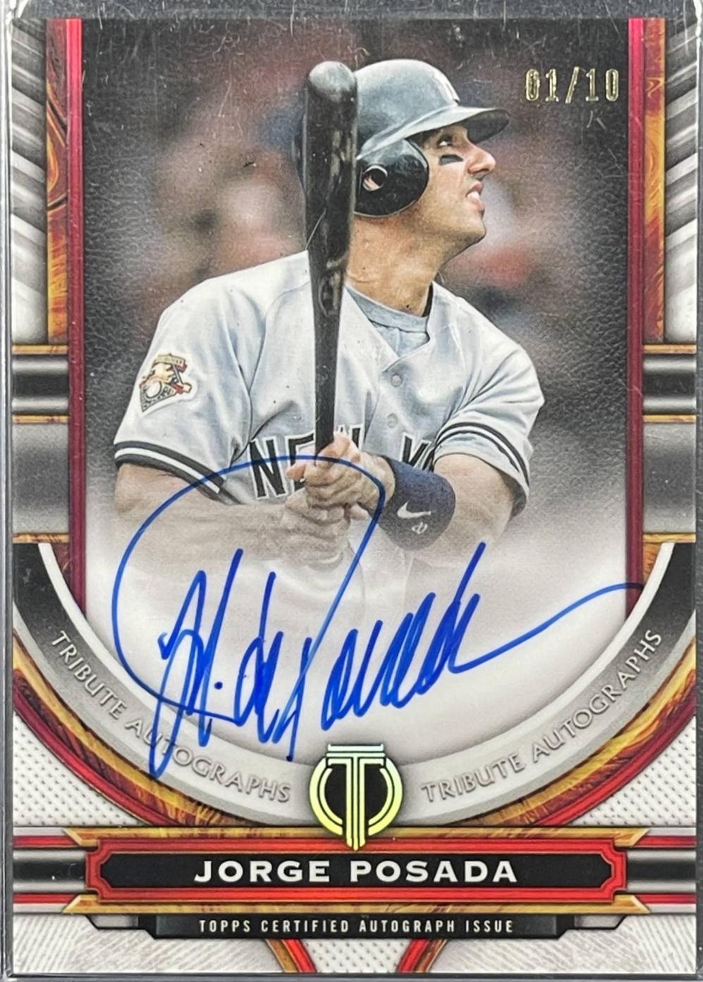 Jorge Posada [Red] #TA-JP