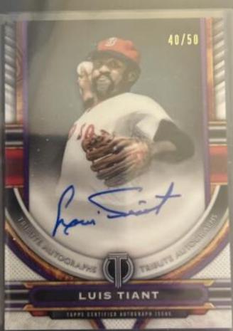 Luis Tiant [Purple] #TA-LT