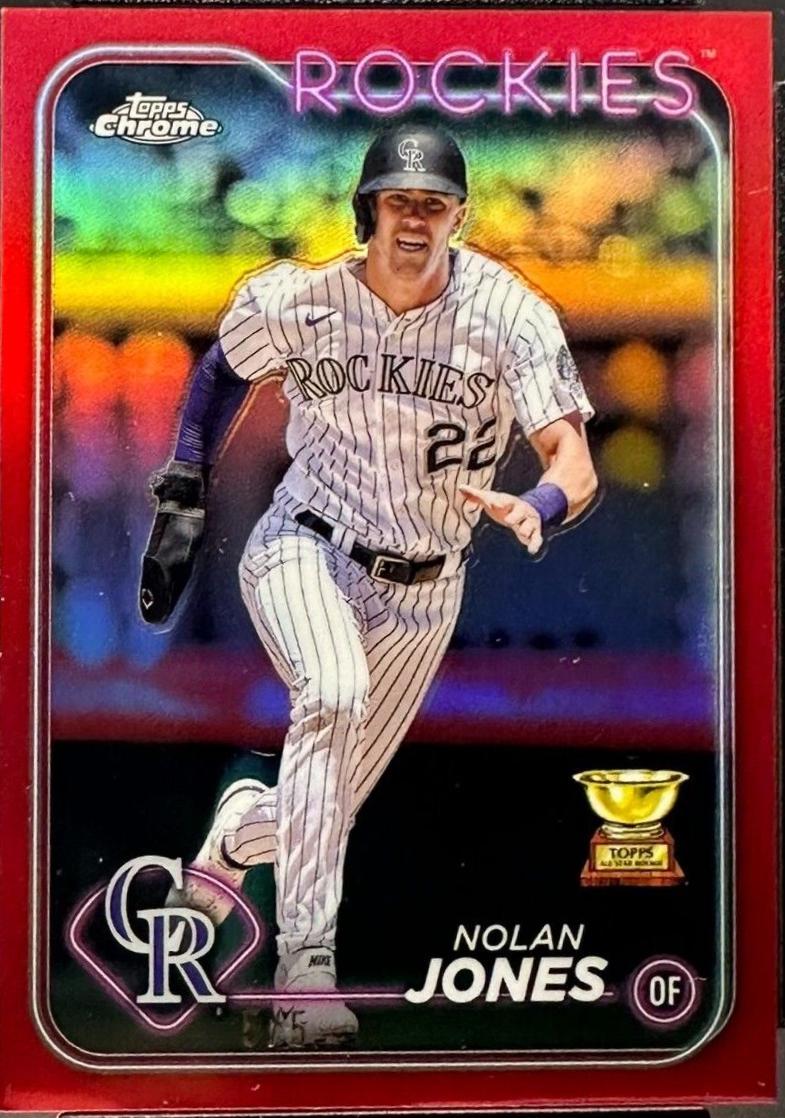 Nolan Jones [Red Refractor] #240