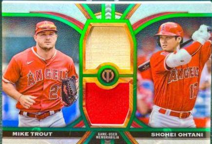 Mike Trout, Shohei Ohtani [Green] #DR-TO