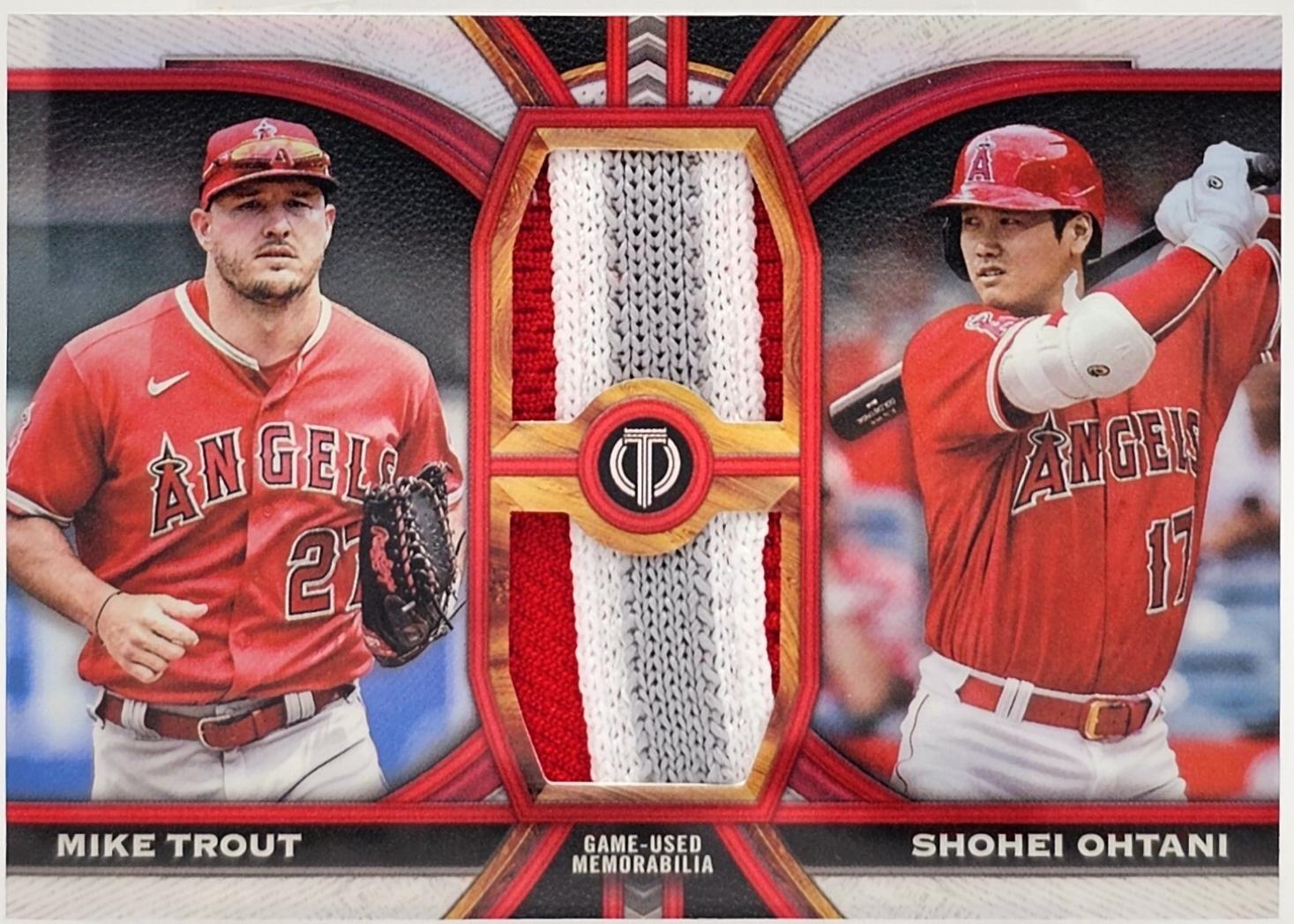 Mike Trout, Shohei Ohtani [Red] #DR-TO
