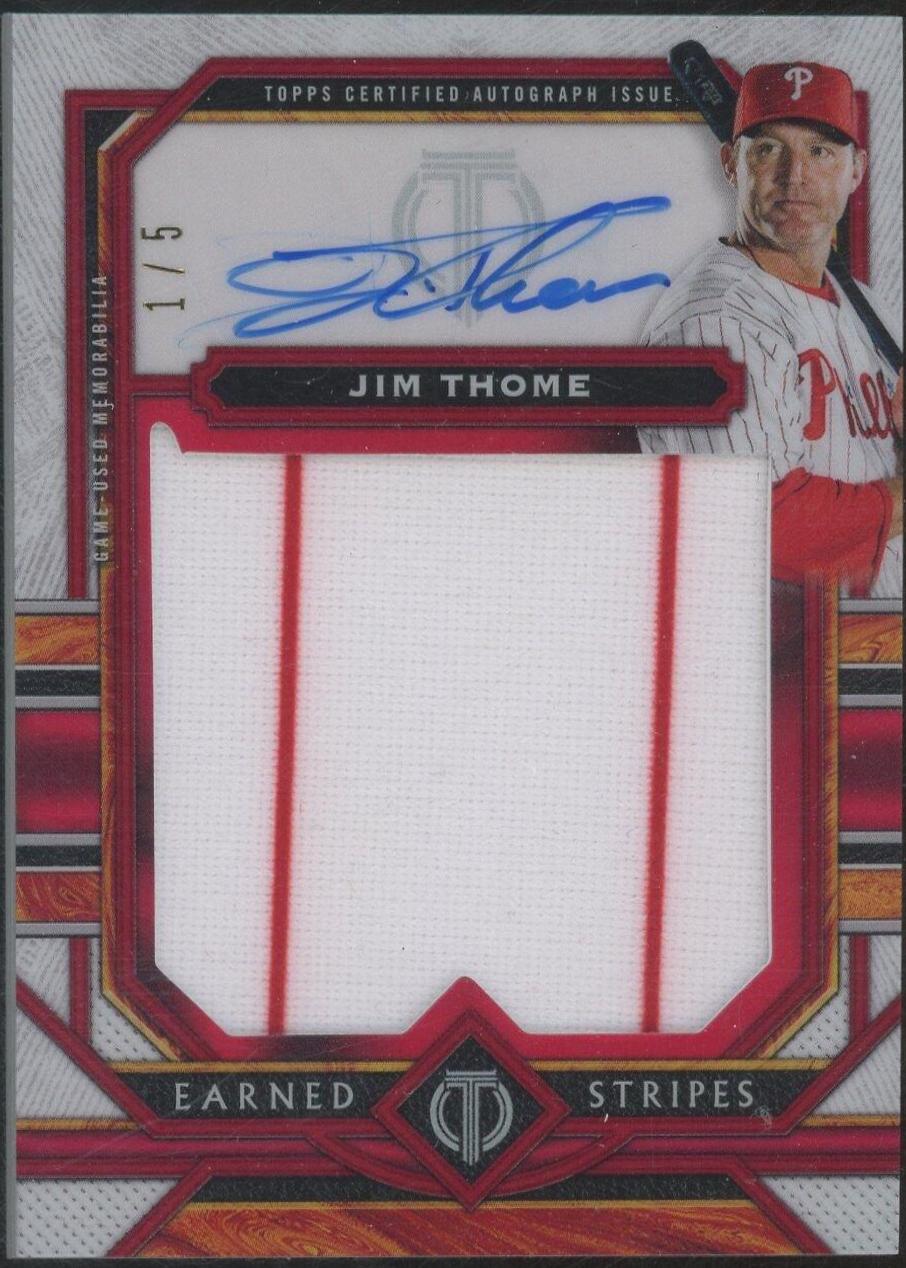 Jim Thome [Red] #ESA-JT