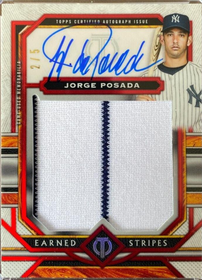 Jorge Posada [Red] #ESA-JP