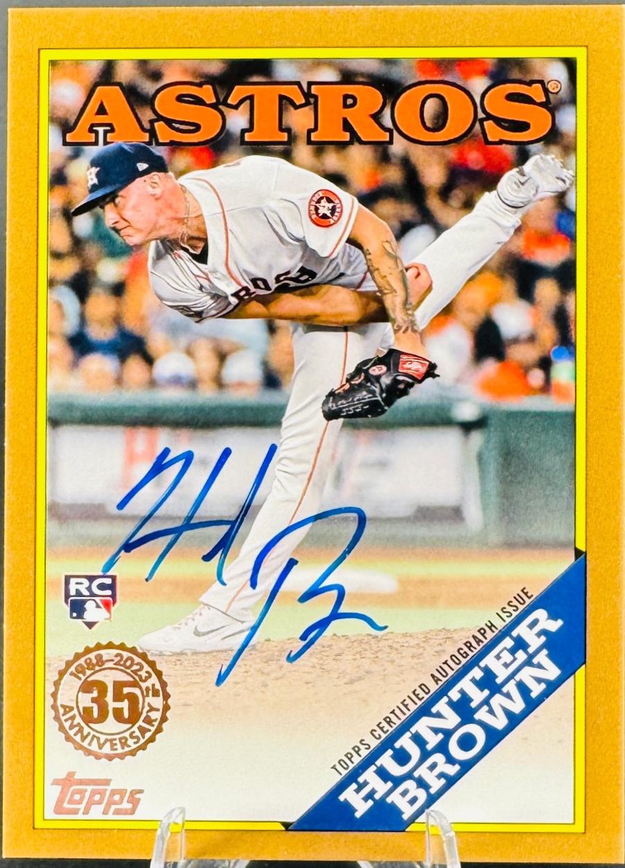 Hunter Brown [Gold] #88BAU-HB