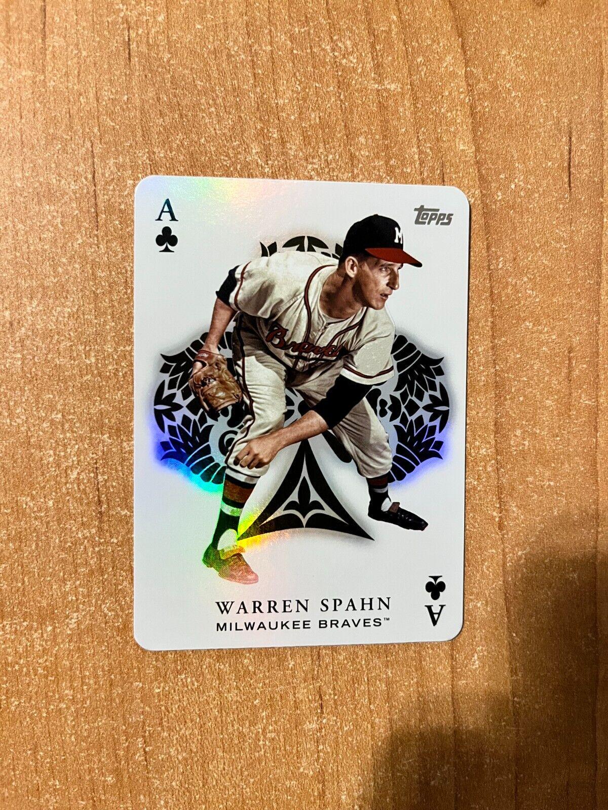 Warren Spahn [Blue] #AA-61