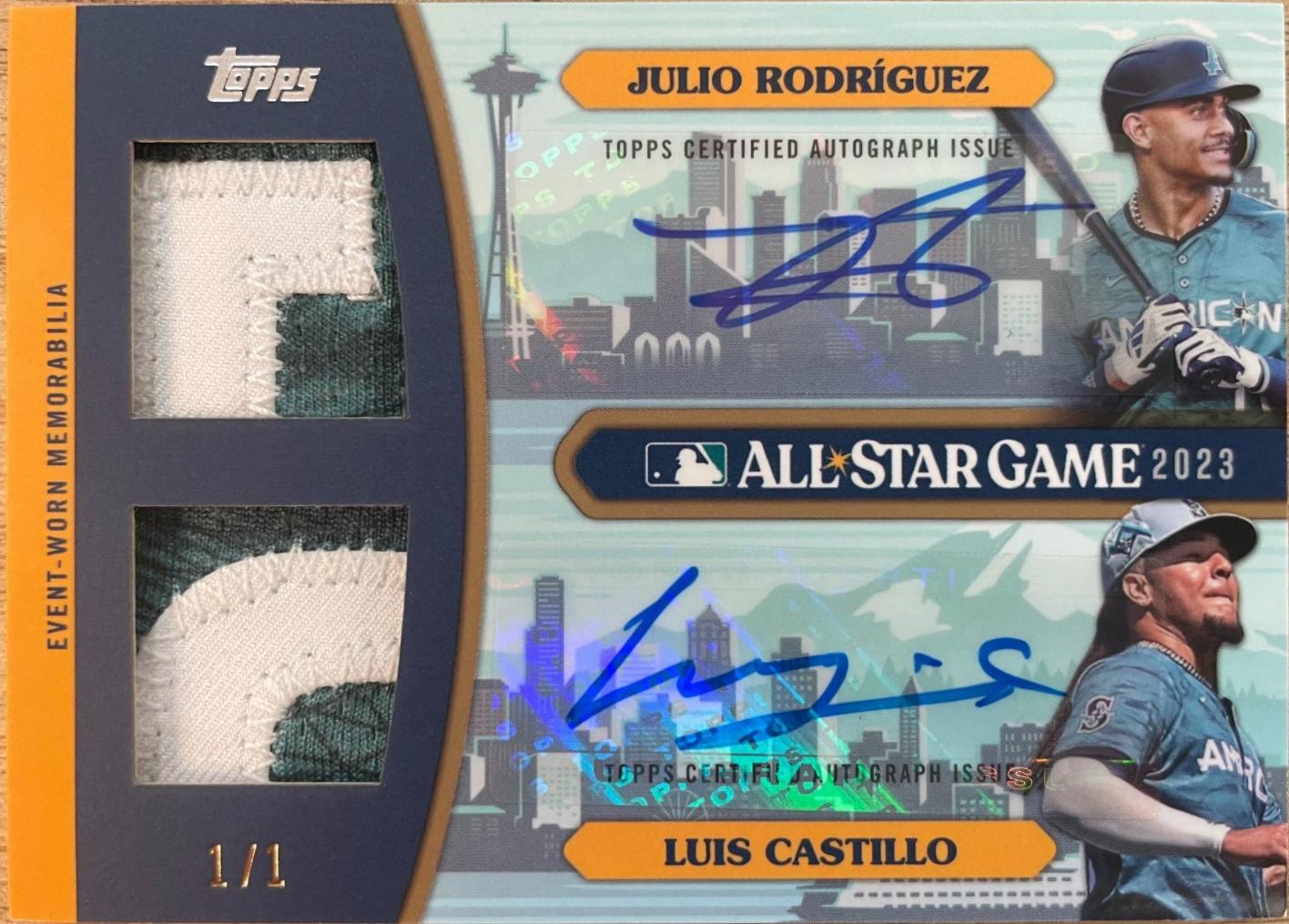 Luis Castillo, Julio Rodriguez [Platinum] #ASSDA-RC