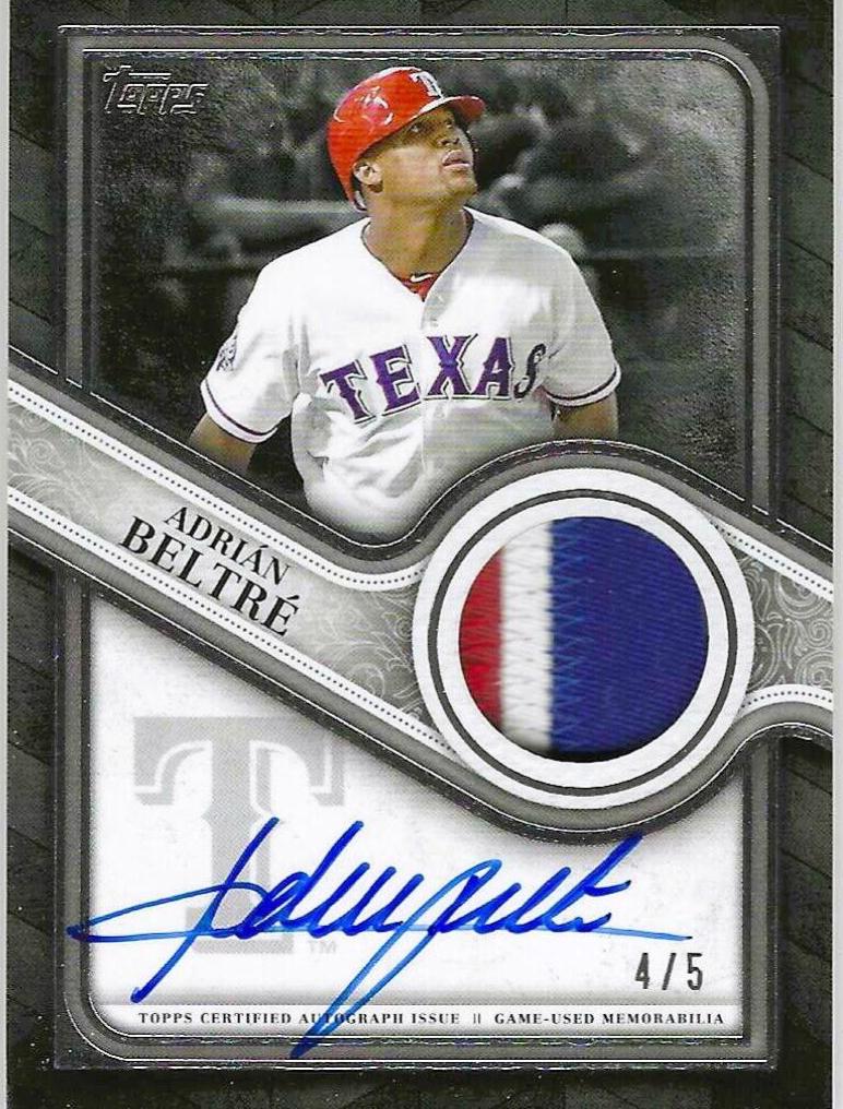 Adrian Beltre [Gold] #TRAP2-ABE