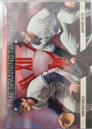 Anthony Rizzo, Don Mattingly [Red] #TS-6
