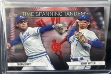 George Brett, Bobby Witt Jr. [Red] #TS-30