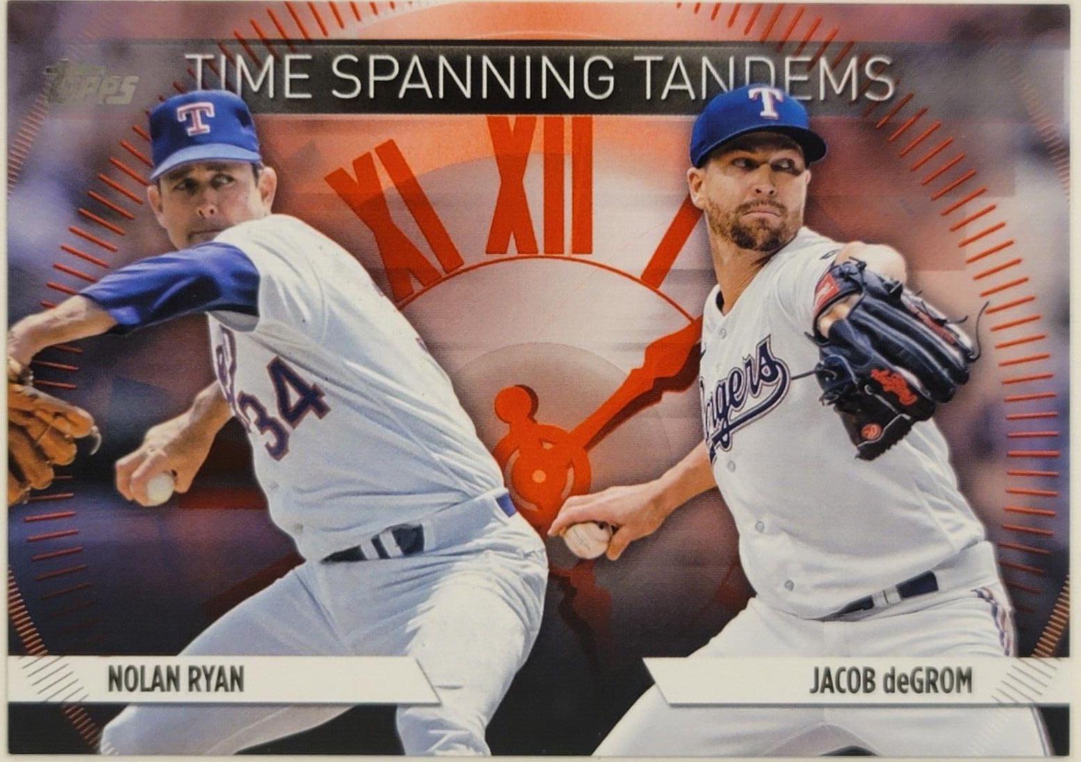 Jacob deGrom, Nolan Ryan [Red] #TS-21