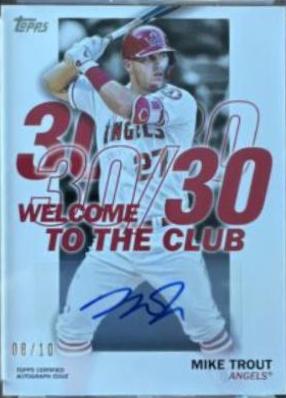 Mike Trout #WCA-MT