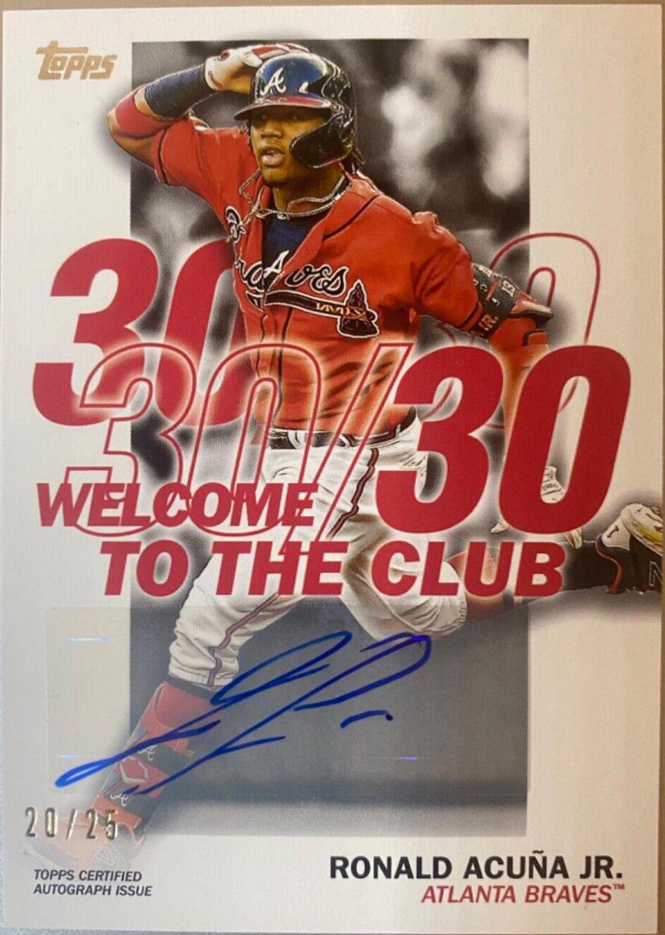 Ronald Acuna Jr. #WCA-RA