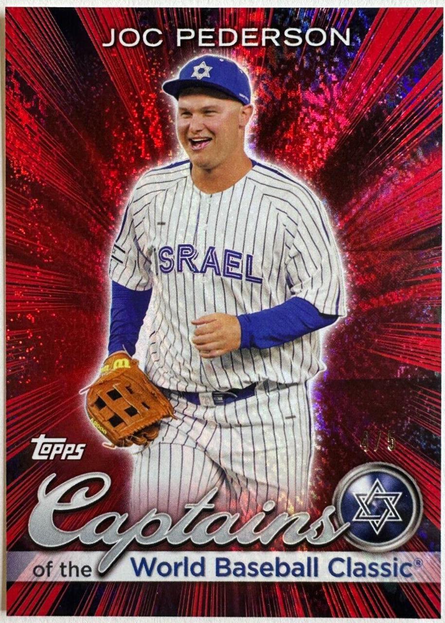 Joc Pederson [Red Hot] #CC-10