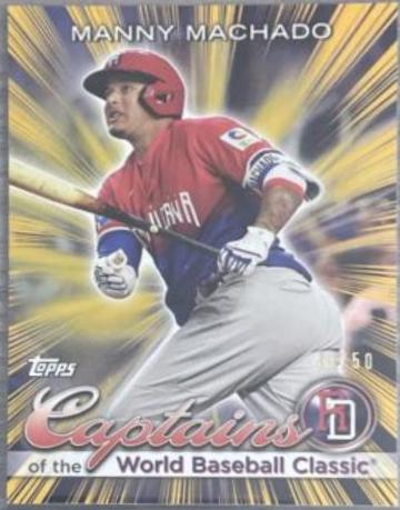 Manny Machado [Gold Rainbow] #CC-8