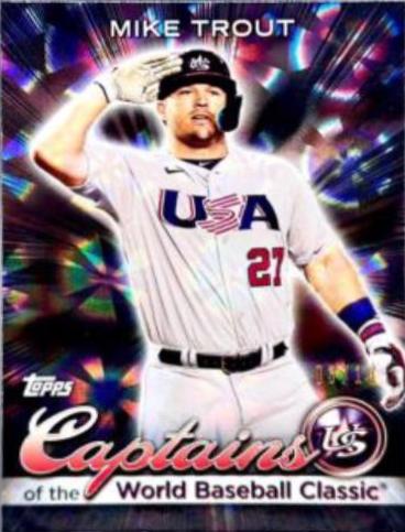 Mike Trout [Black Difractor] #CC-19