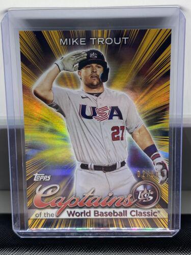 Mike Trout [Gold Rainbow] #CC-19