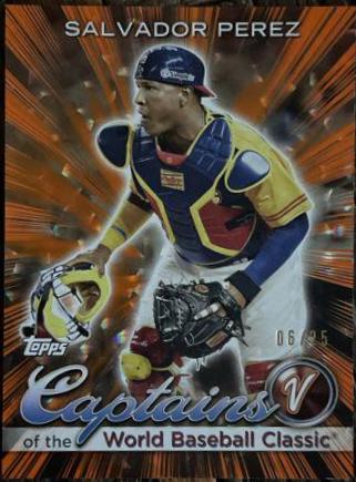 Salvador Perez [Orange Cracked Ice] #CC-20