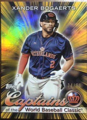 Xander Bogaerts [Gold Rainbow] #CC-13