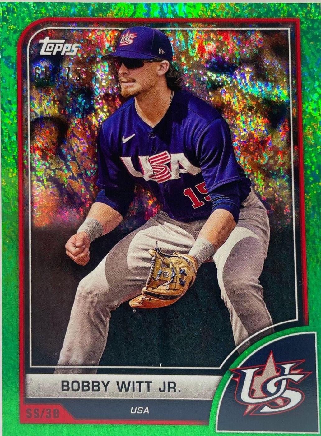 Bobby Witt Jr. [Green Sparkle] #18