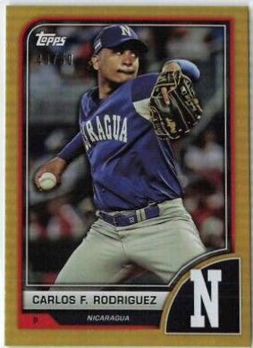 Carlos F. Rodriguez [Gold Rainbow] #15