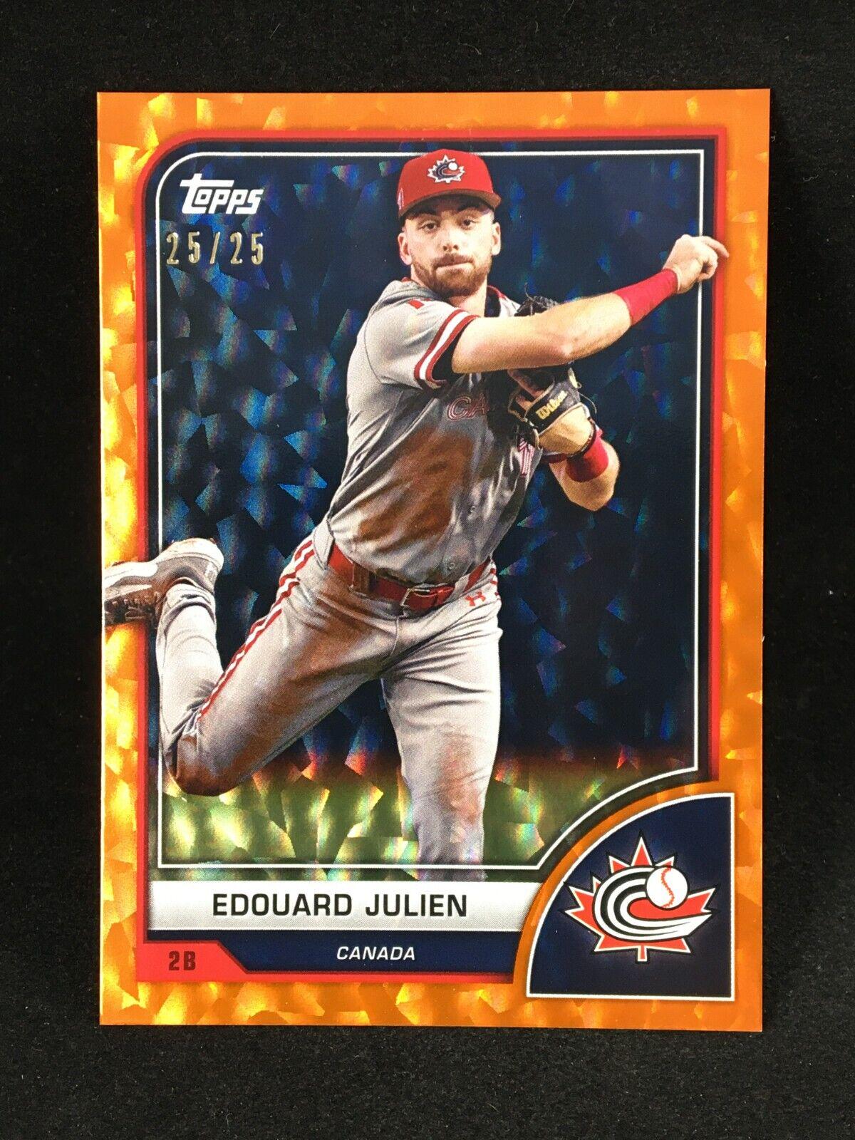Edouard Julien [SP Variation Orange Cracked Ice] #94