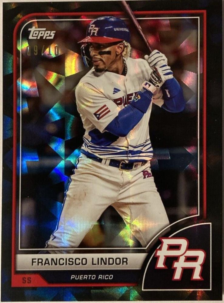 Francisco Lindor [Black Difractor] #41
