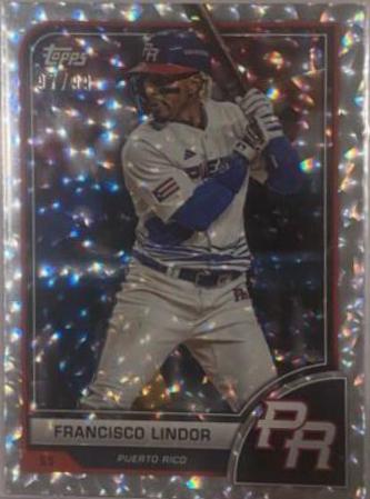 Francisco Lindor [Cracked Ice] #41