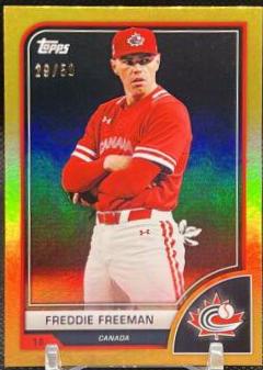 Freddie Freeman [SP Variation Gold Rainbow] #2