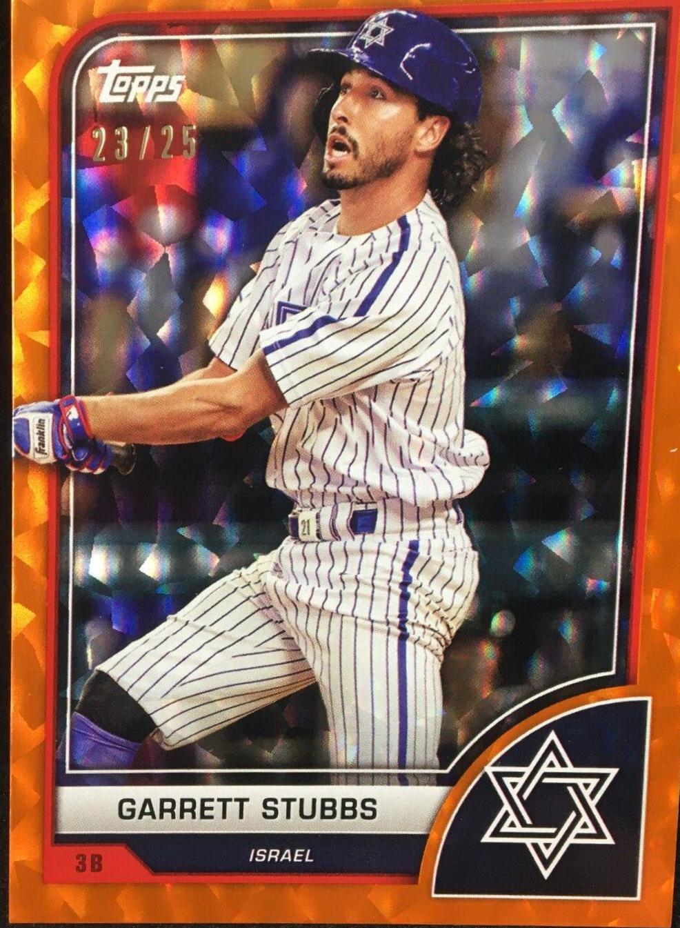 Garrett Stubbs [Orange Cracked Ice] #90