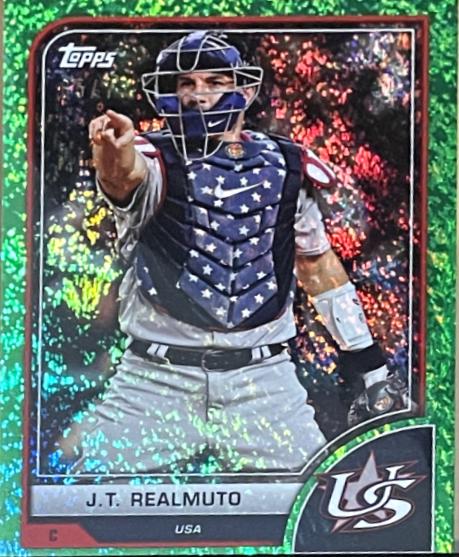 J. T. Realmuto [Green Sparkle] #81