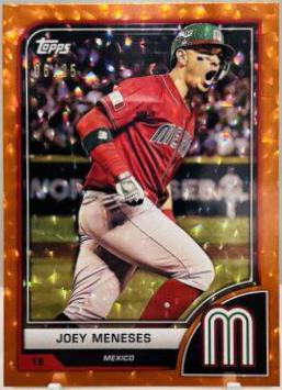 Joey Meneses [Orange Cracked Ice] #75
