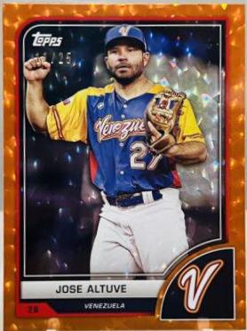 Jose Altuve [Orange Cracked Ice] #46