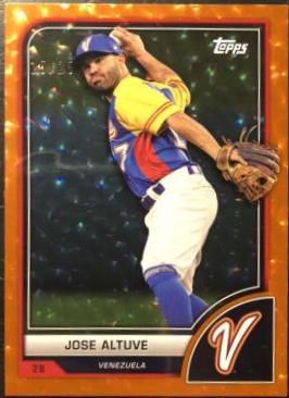 Jose Altuve [SP Variation Orange Cracked Ice] #46