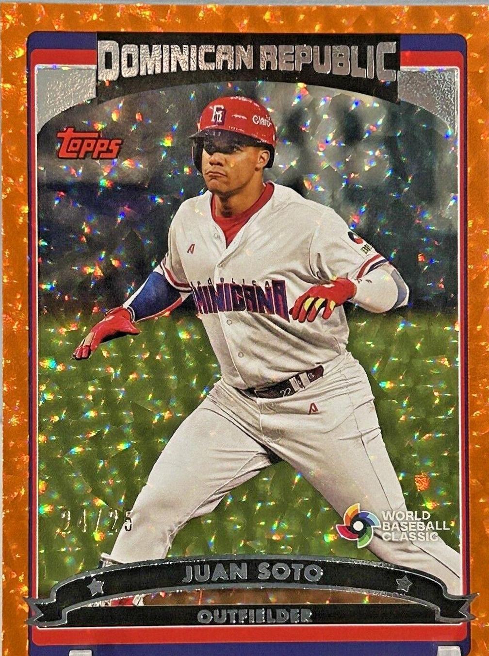 Juan Soto [Orange Cracked Ice] #11