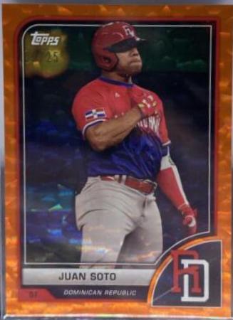 Juan Soto [SP Variation Orange Cracked Ice] #11