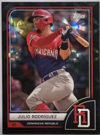 Julio Rodriguez [SP Variation Black Difractor] #59