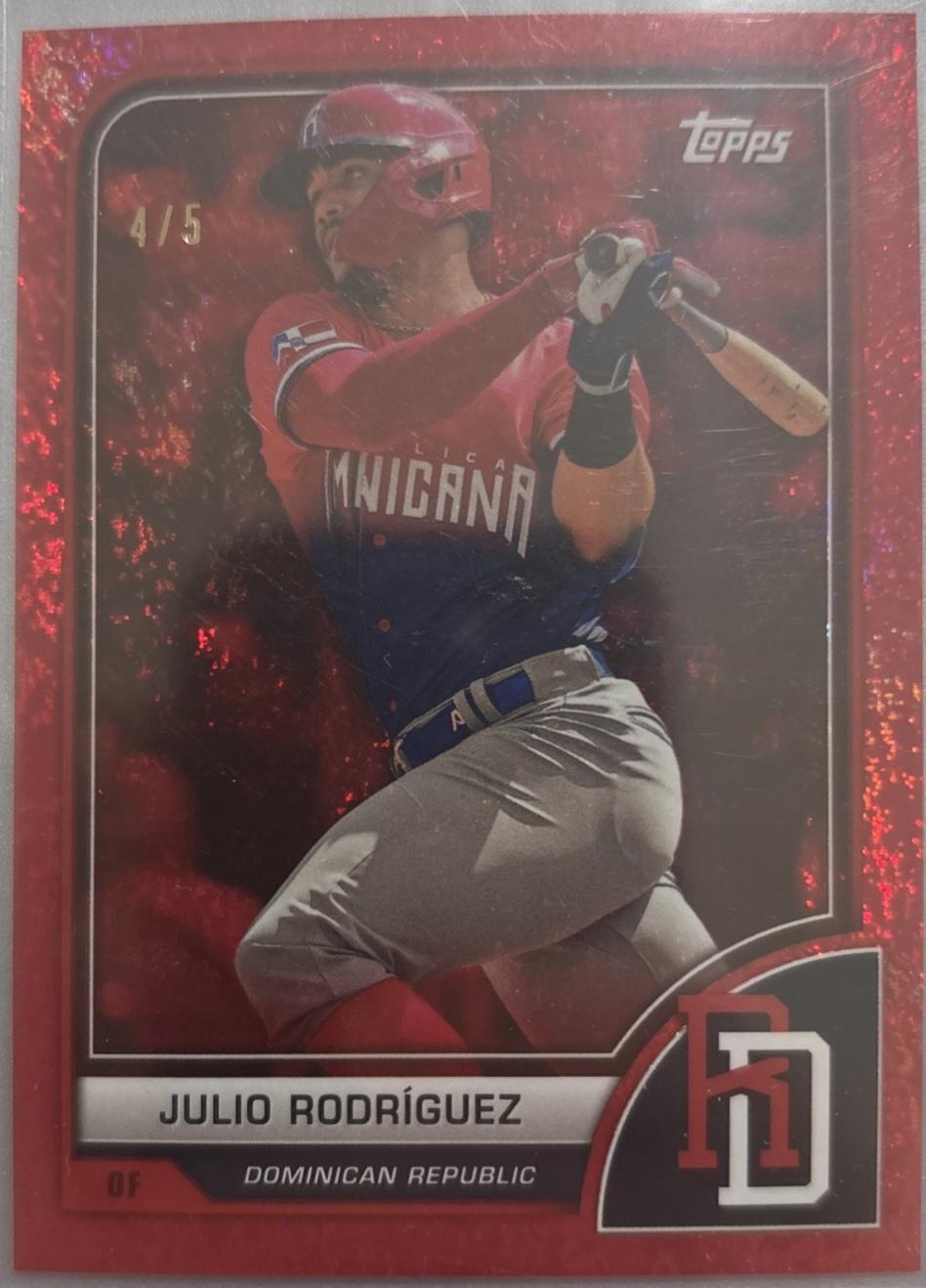 Julio Rodriguez [SP Variation Red Hot] #59