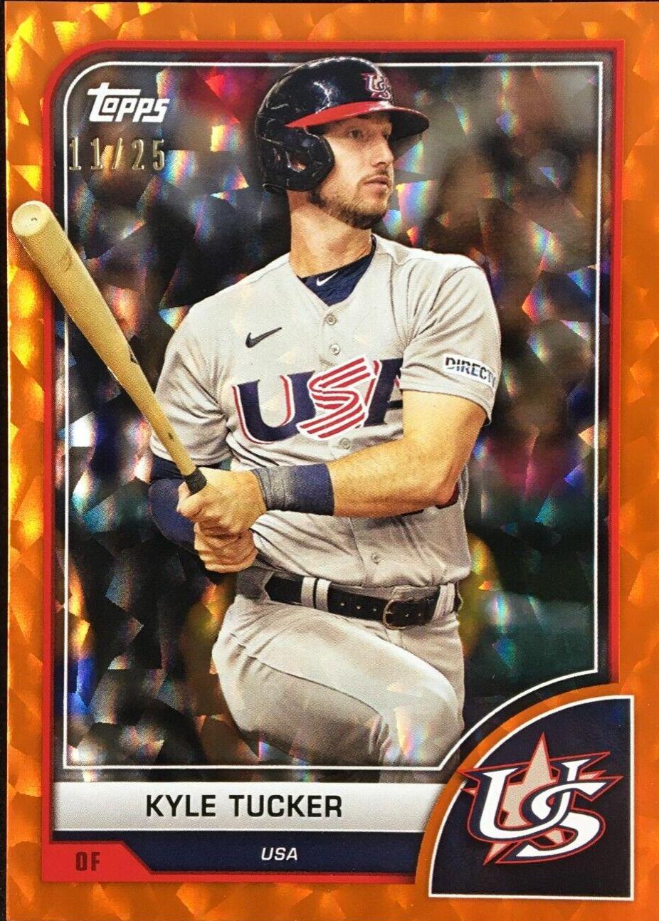 Kyle Tucker [Orange Cracked Ice] #9