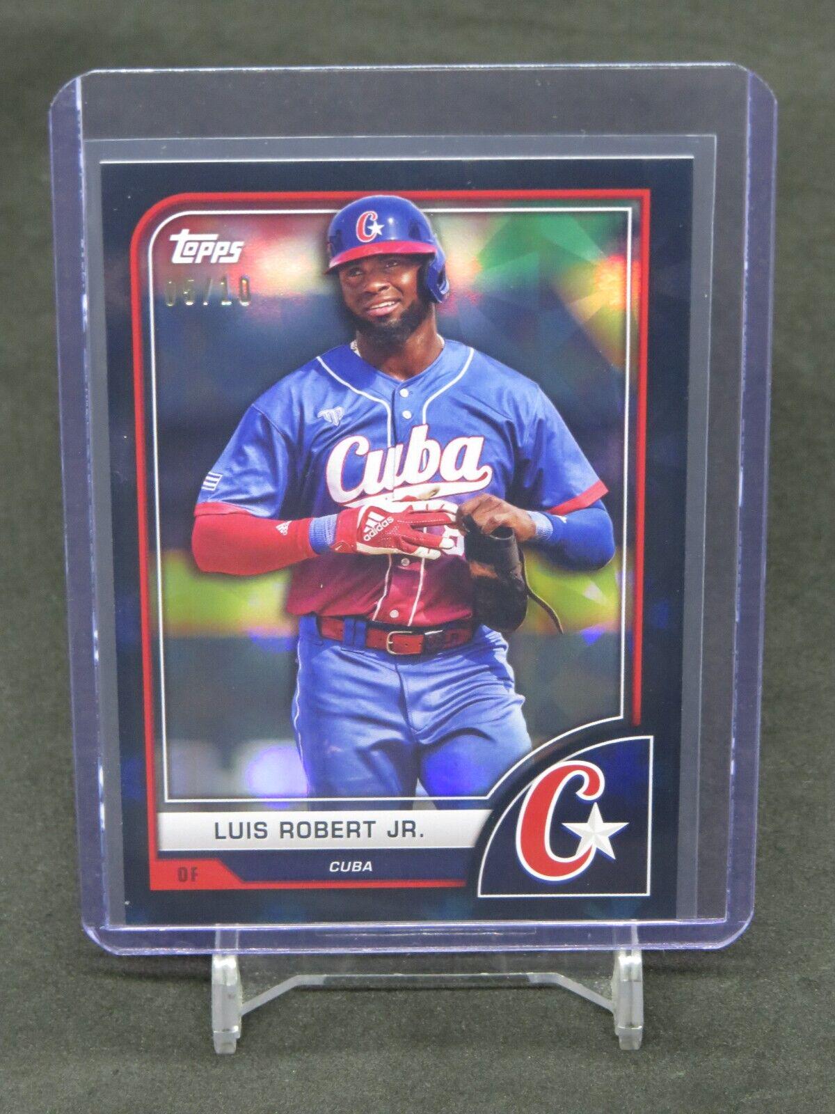 Luis Robert Jr. [Black Difractor] #88