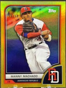 Manny Machado [SP Variation Gold Rainbow] #78