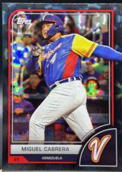 Miguel Cabrera [Black Difractor] #34