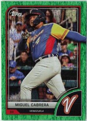 Miguel Cabrera [Green Sparkle] #34