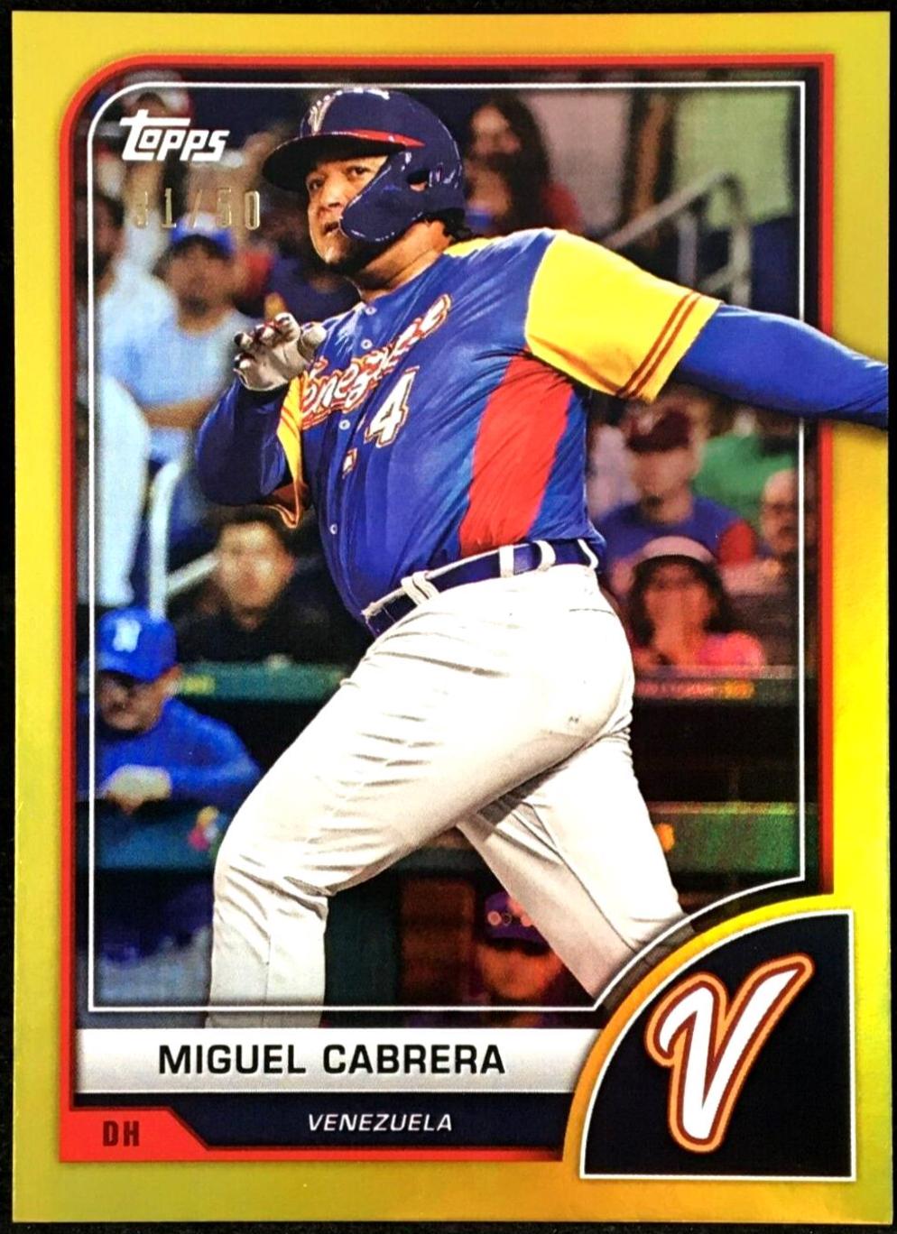 Miguel Cabrera [SP Variation Gold Rainbow] #34