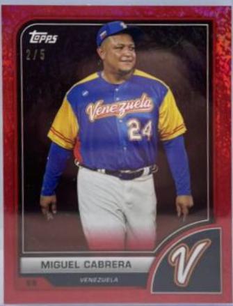 Miguel Cabrera [SP Variation Red Hot] #34