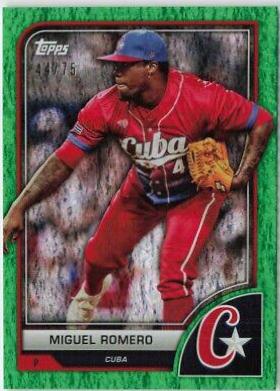 Miguel Romero [Green Sparkle] #12