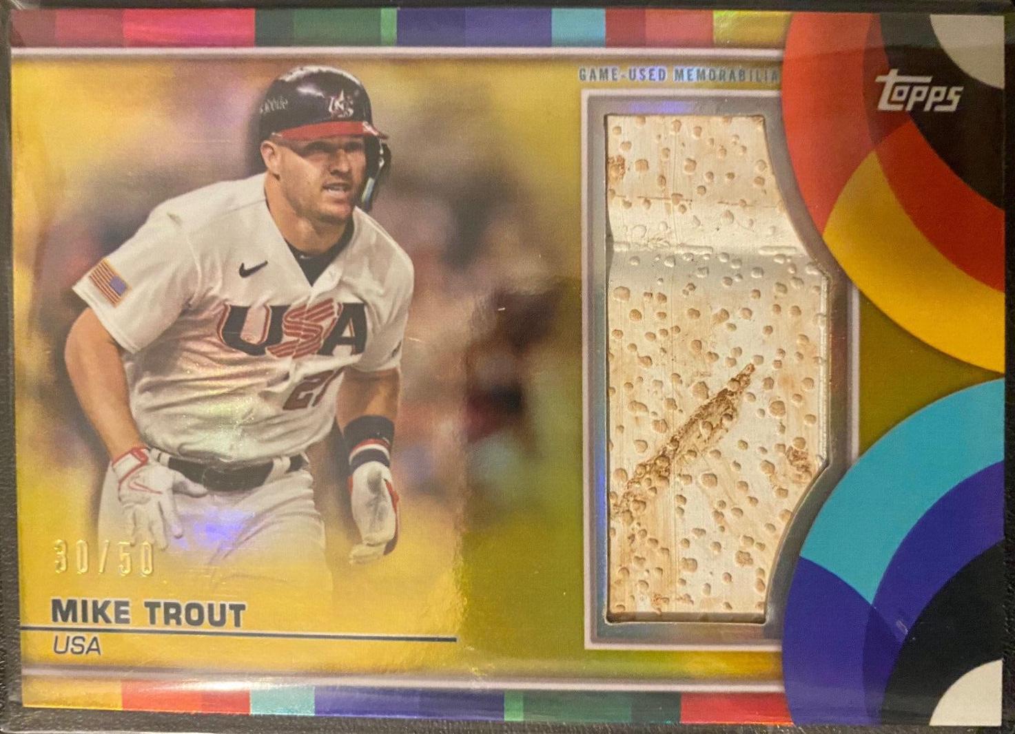 Mike Trout [Gold Rainbow] #1