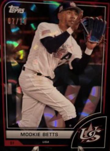 Mookie Betts [Black Difractor] #33