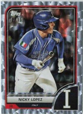 Nicky Lopez [Cracked Ice] #86