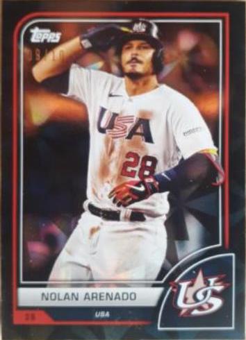 Nolan Arenado [Black Difractor] #49